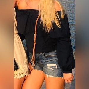 Minimale Animale off the shoulder blouse